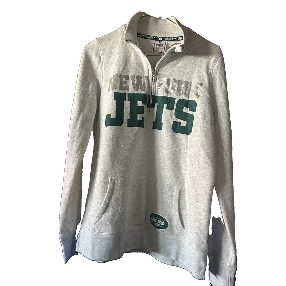 Victoria's Secret New York Jets NY Long Sleeve Size Medium - Love Pink